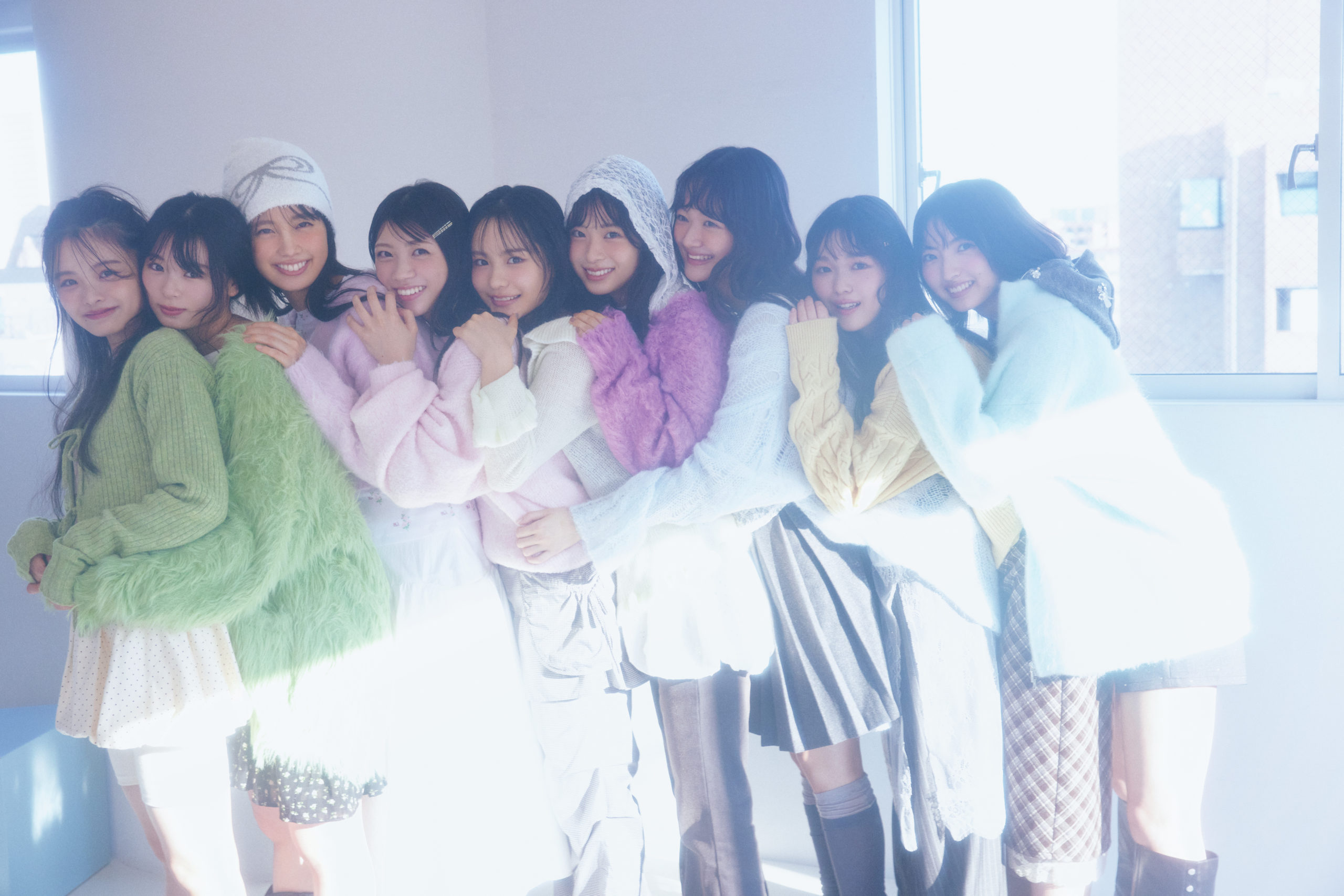 櫻坂46四期生（浅井恋乃未、稲熊ひな、勝又春、佐藤愛桜、中川智尋、松本和子、目黒陽色、山川宇衣、山田桃実）