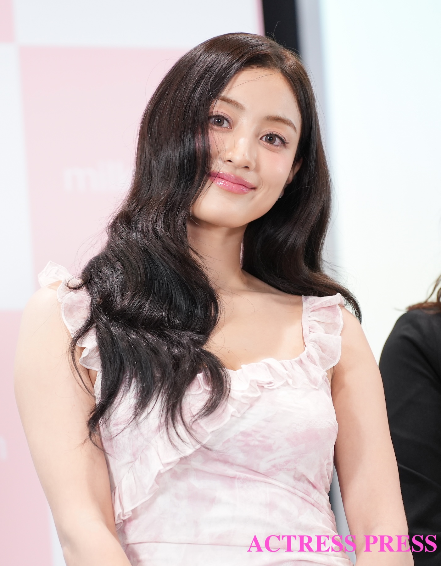 TWICE JIHYO /2025年9月14日、東京渋谷で開催の「Milk Touch Iconic Wonderland」発表会にて。(C) 撮影：SHUN (ACTRESS PRESS編集部）