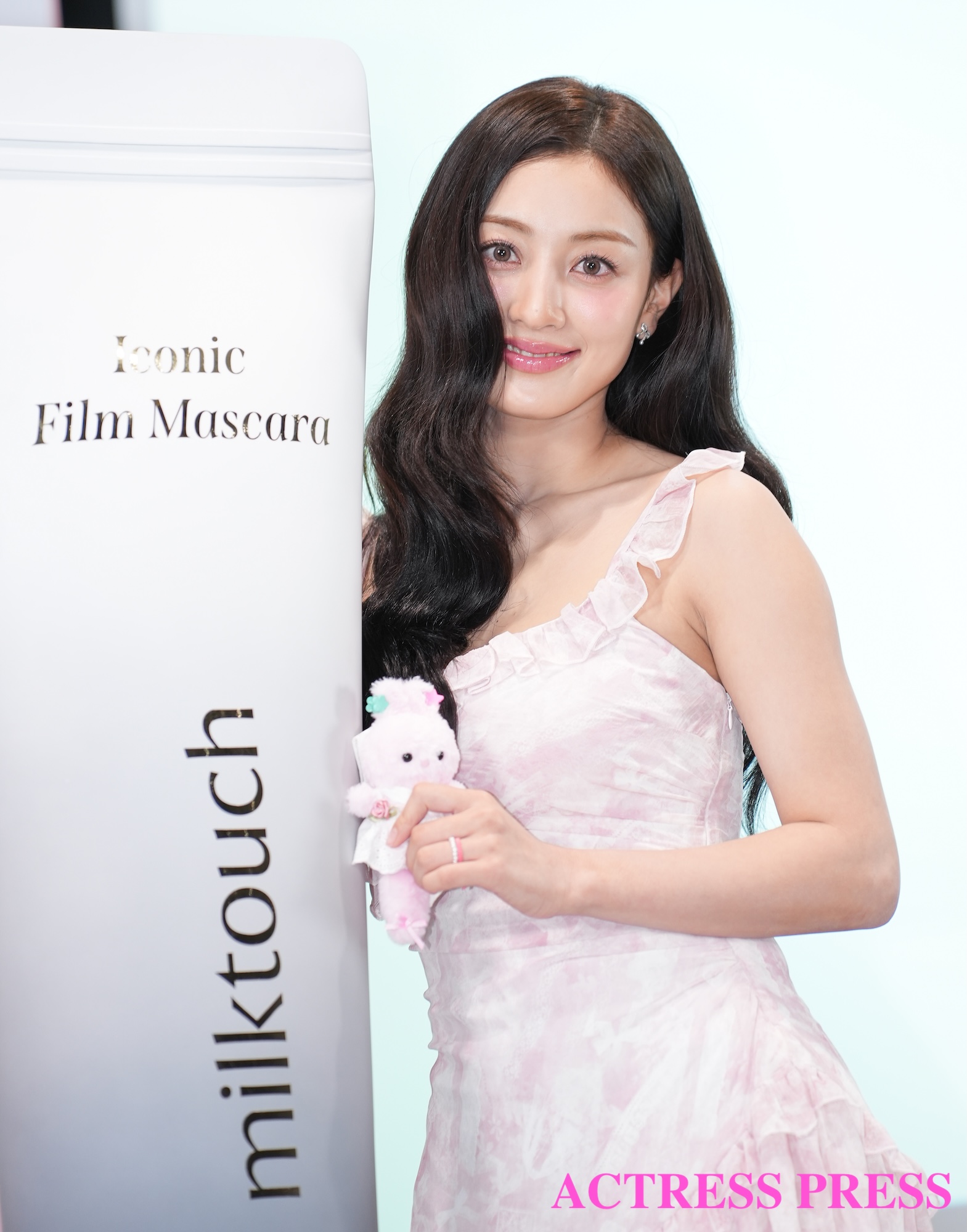 TWICE JIHYO /2025年9月14日、東京渋谷で開催の「Milk Touch Iconic Wonderland」発表会にて。(C) 撮影：SHUN (ACTRESS PRESS編集部）