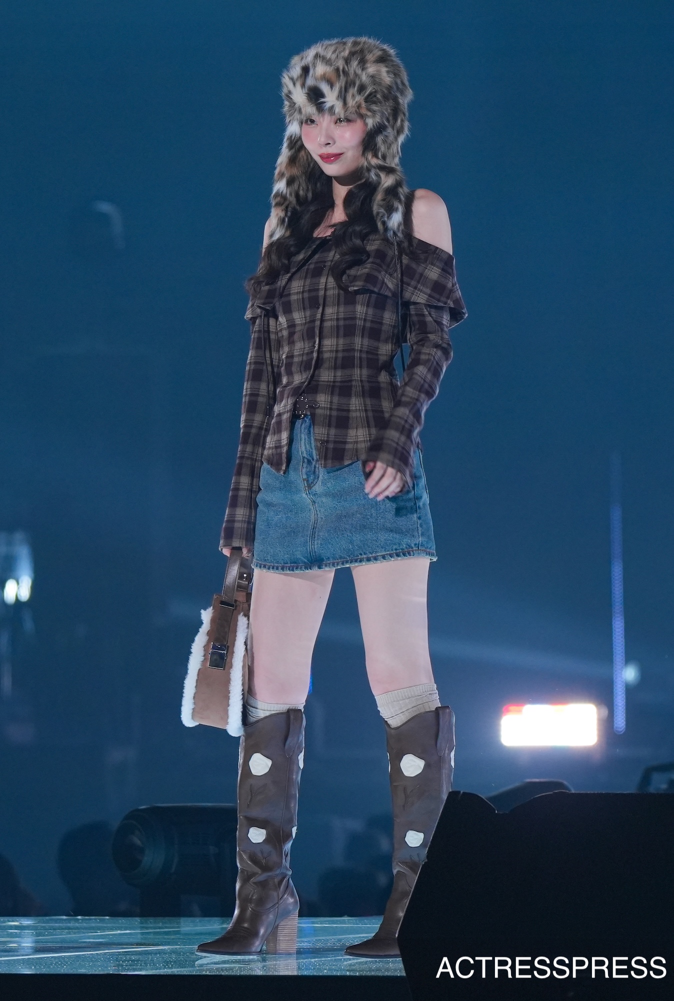 川口ゆりな /2025年9月6日、さいたまスーパーアリーナにて開催のマイナビ TGC 2025 A/W(C)撮影;SHUN(ACTRESS PRESS編集部)