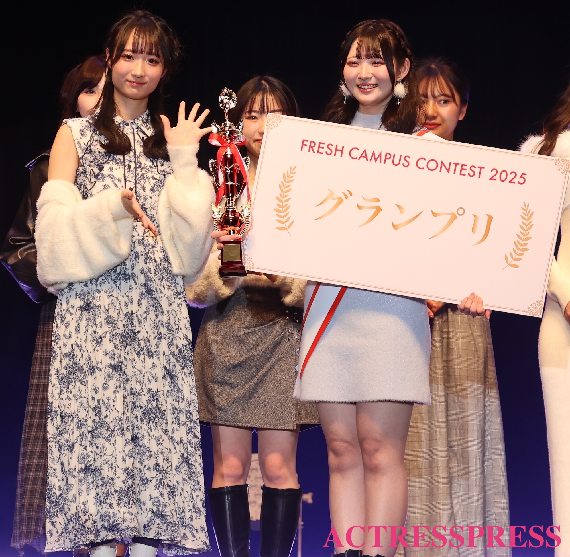 石川奈和『FRESH CAMPUS CONTEST 2025（フレッシュキャンパスコンテスト）グランプリ・』.2025年12月13日. ACTRESS PRESS編集部