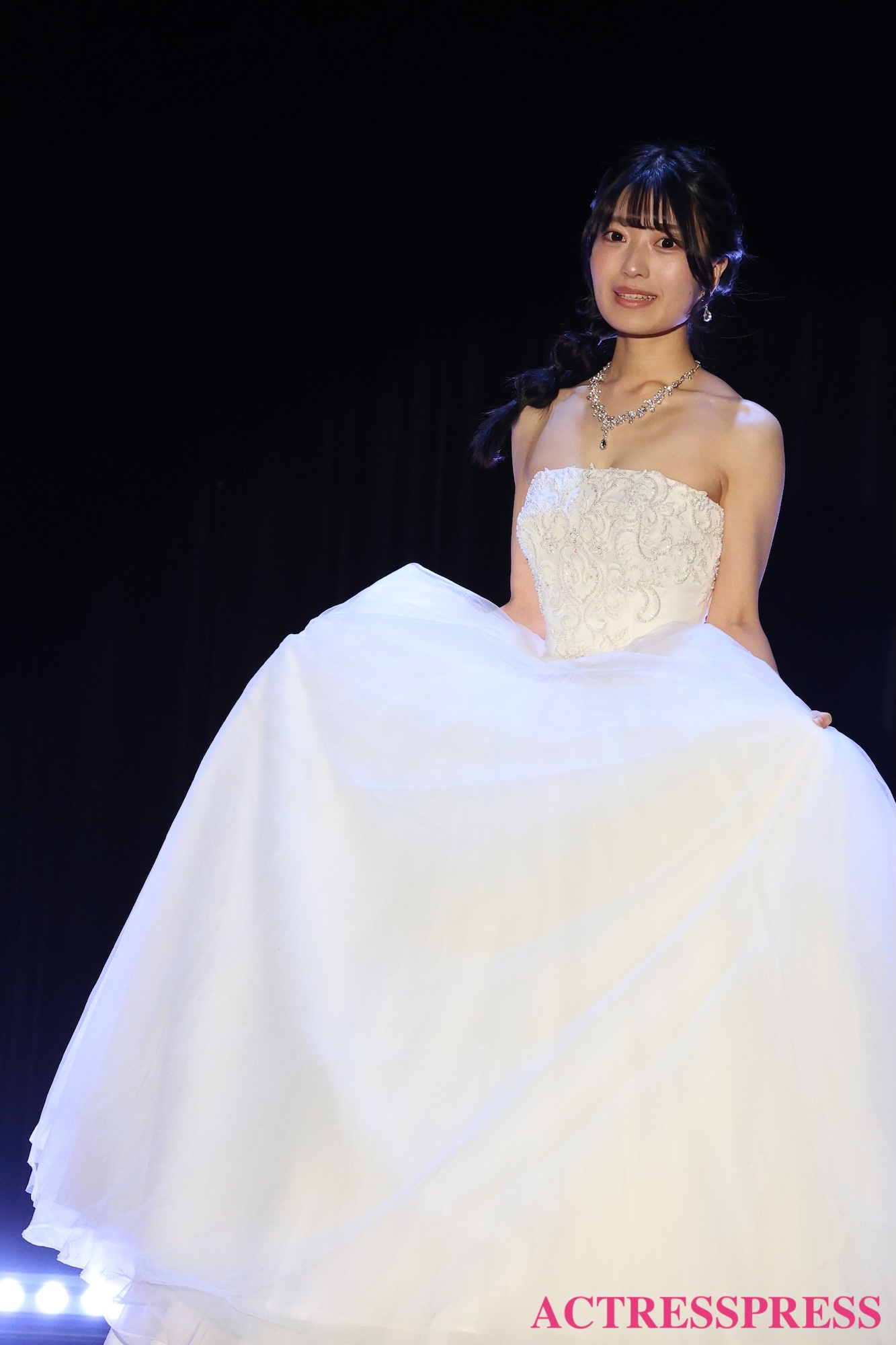 高嶋珊奈『MISS CIRCLE CONTEST 2025（ミスサークルコンテスト） グランプリ』.2025年12月13日. ACTRESS PRESS編集部