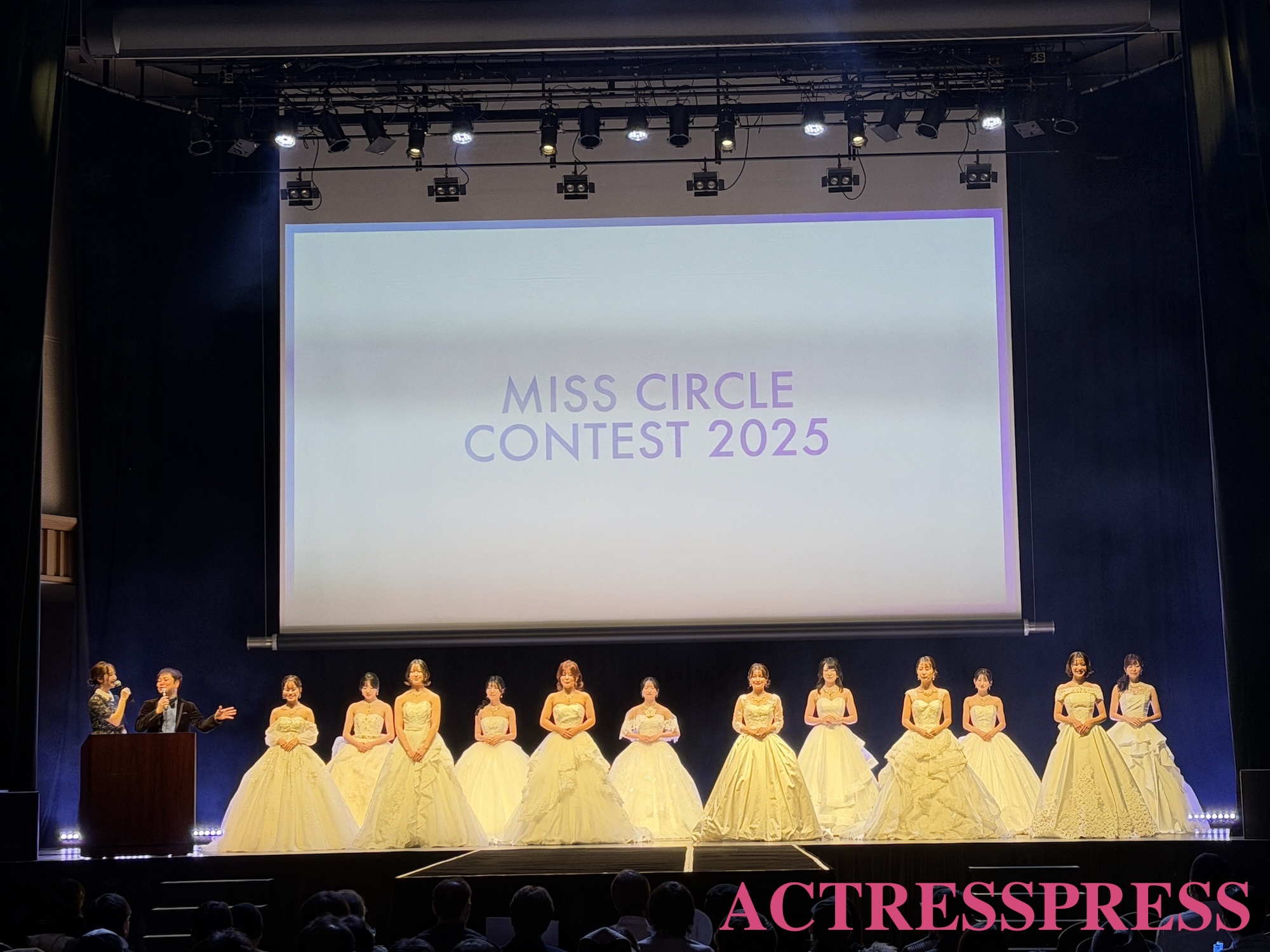 高嶋珊奈『MISS CIRCLE CONTEST 2025（ミスサークルコンテスト） グランプリ』.2025年12月13日. ACTRESS PRESS編集部