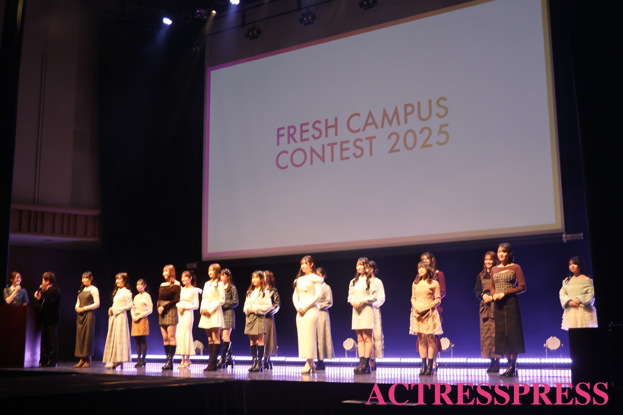 『FRESH CAMPUS CONTEST 2025』 授賞式(ファイナリスト)/ ACTRESS PRESS