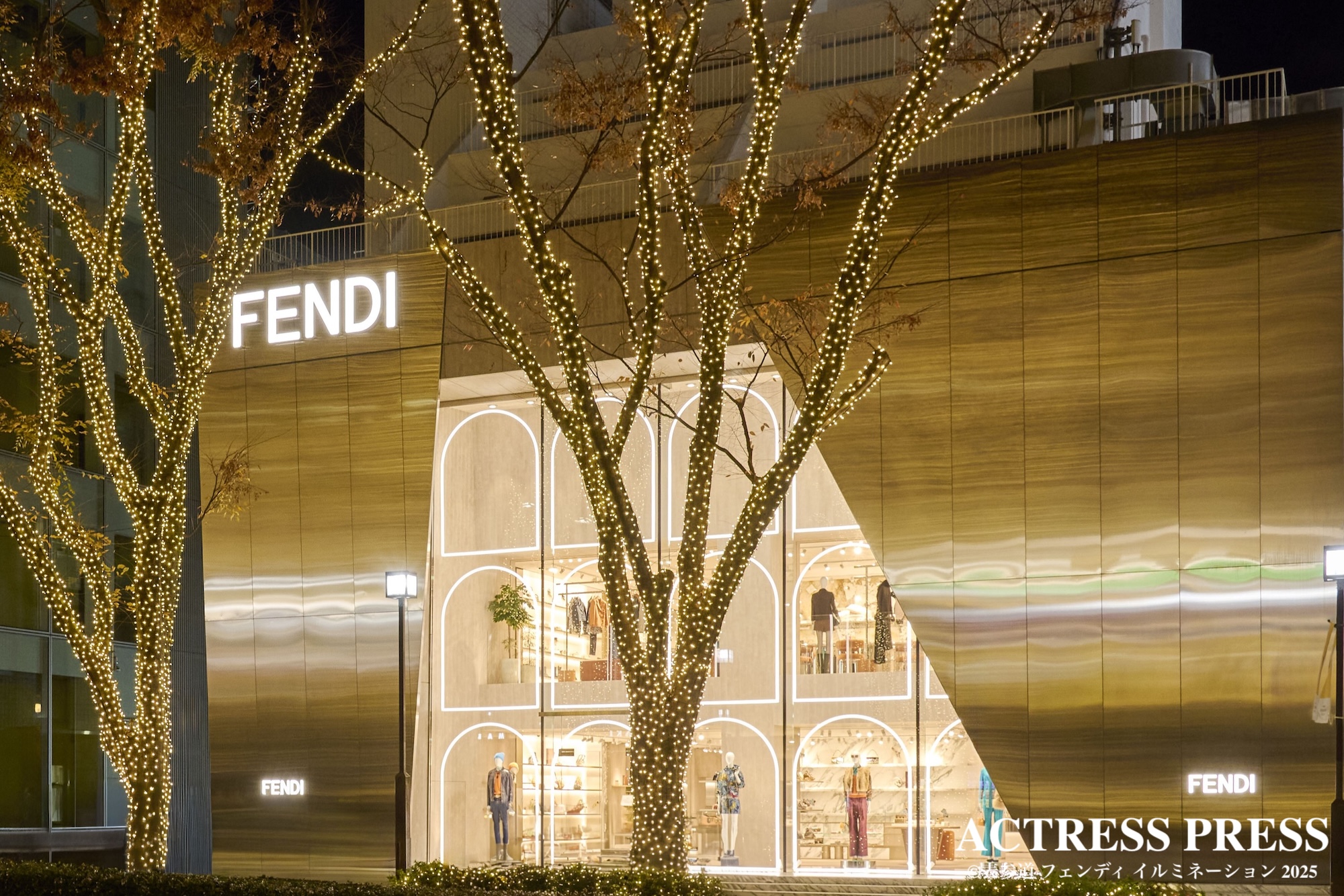 表参道 フェンディ イルミネーション 2025