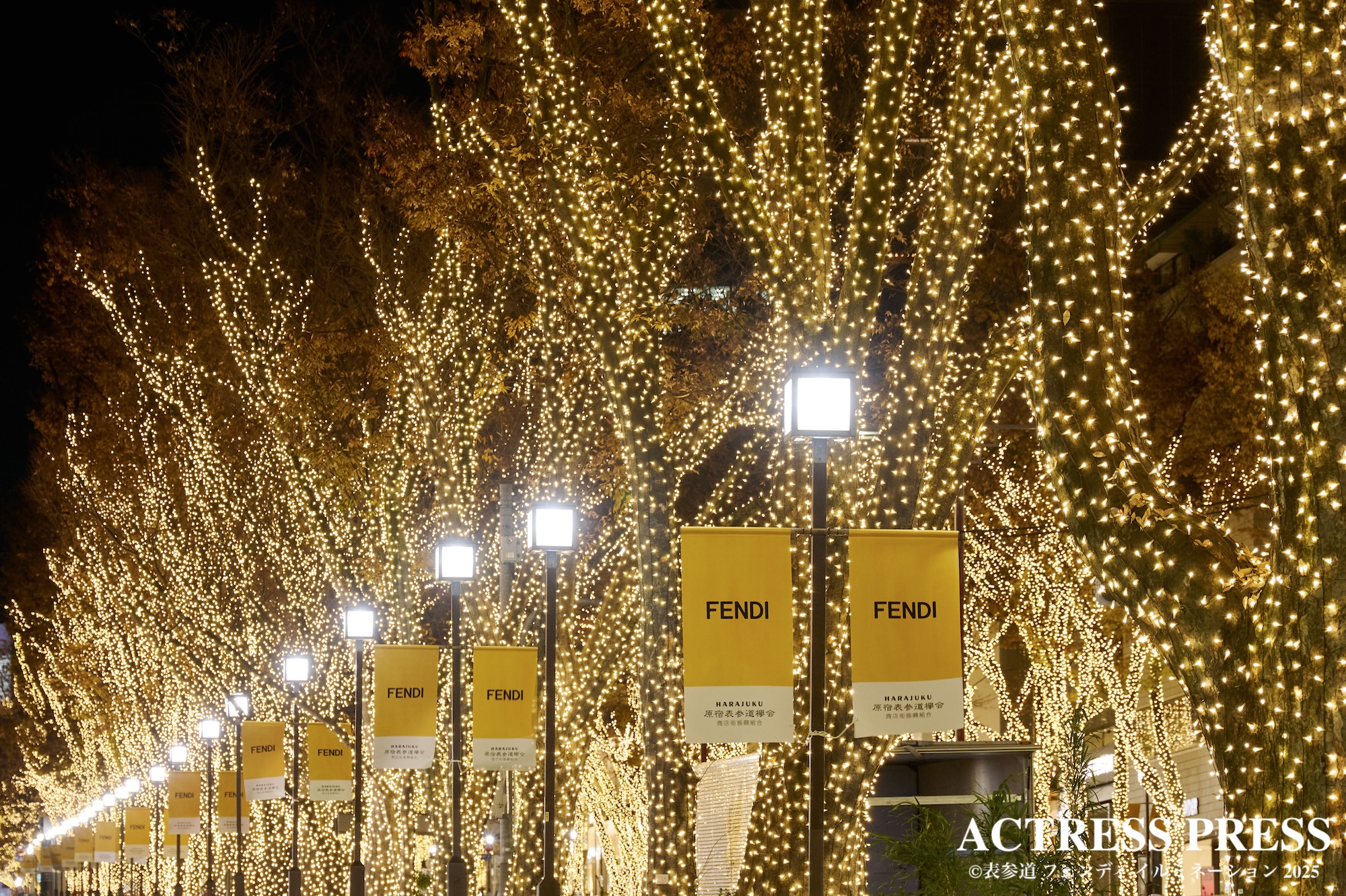 表参道 フェンディ イルミネーション 2025