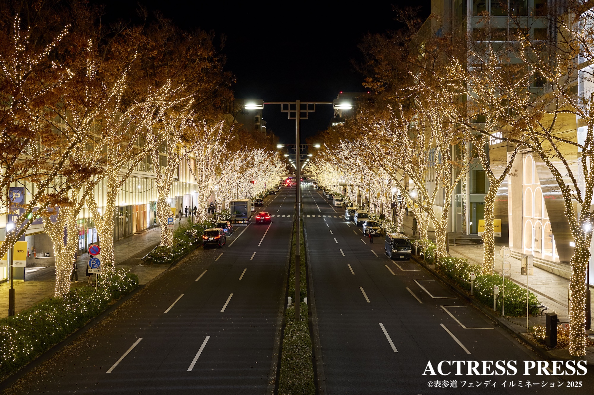 表参道 フェンディ イルミネーション 2025