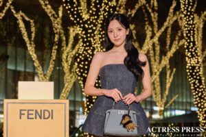 MINA（TWICE/MISAMO）表参道 フェンディ イルミネーション 2025