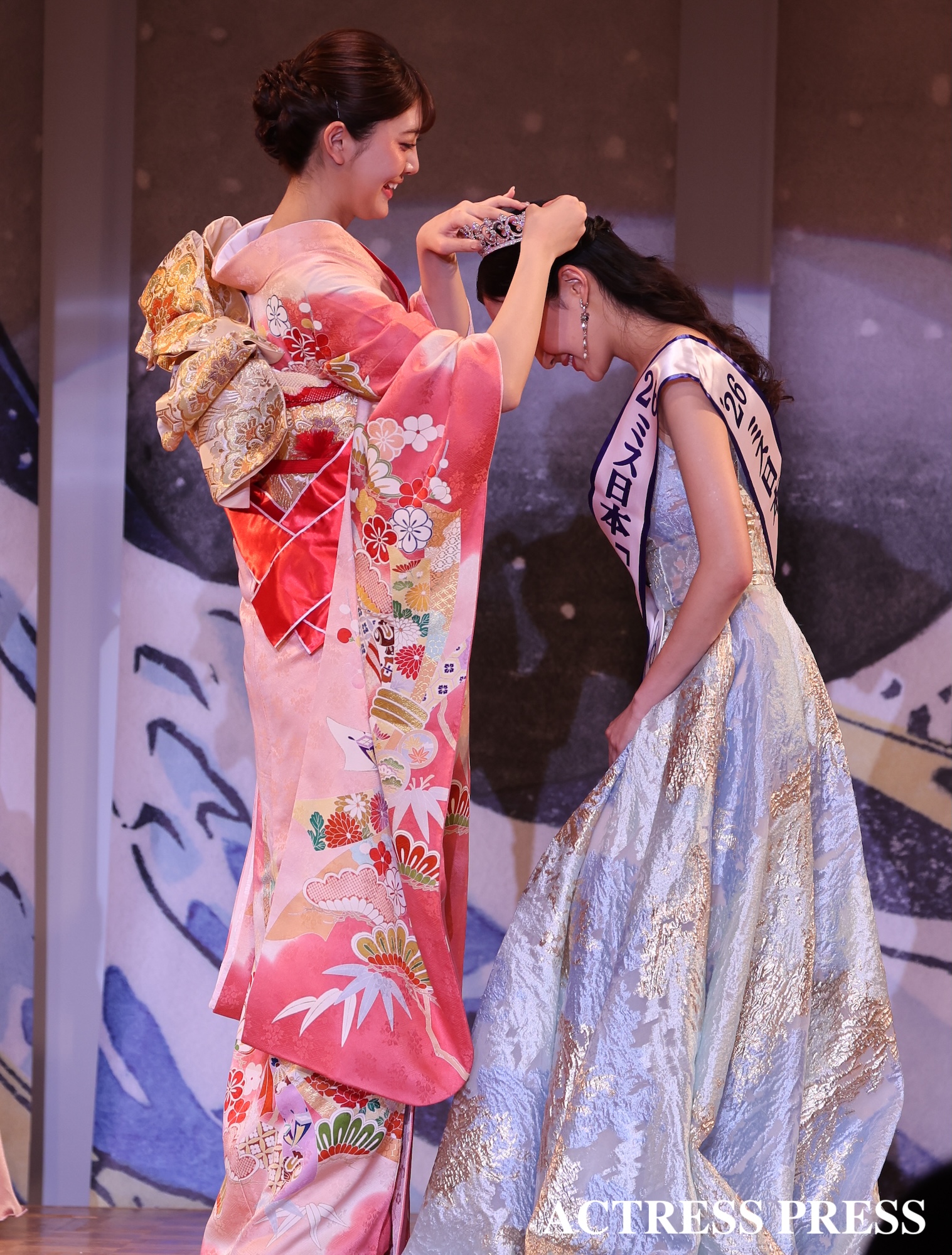 野口絵子(慶應義塾大学)『第58回ミス日本コンテスト2026』グランプリ.2026年1月26日,(C)ACTRESS PRESS