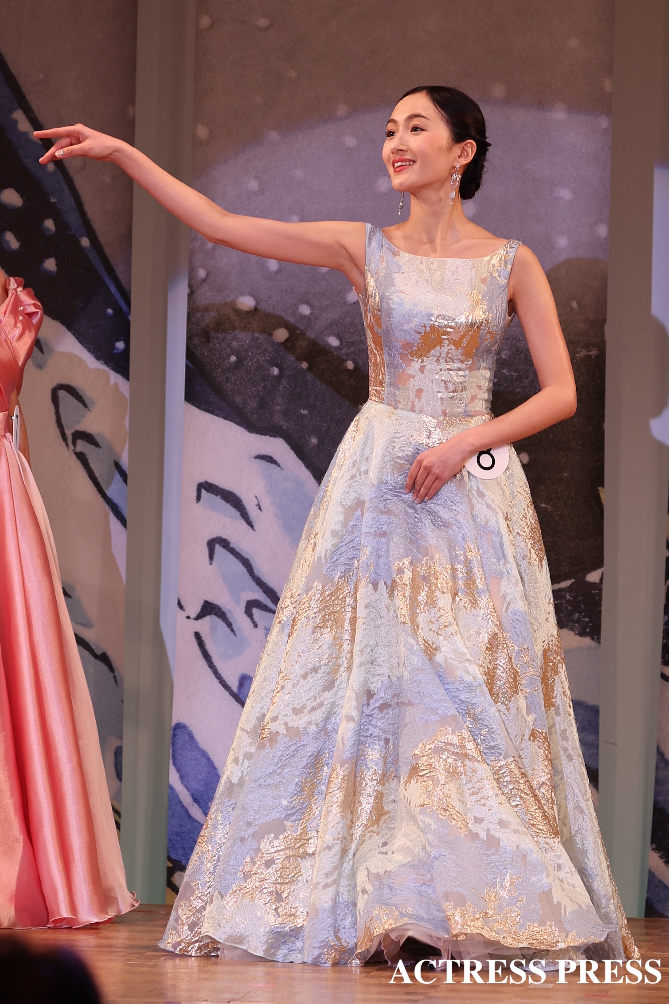 野口絵子(慶應義塾大学)『第58回ミス日本コンテスト2026』グランプリ.2026年1月26日,(C)ACTRESS PRESS