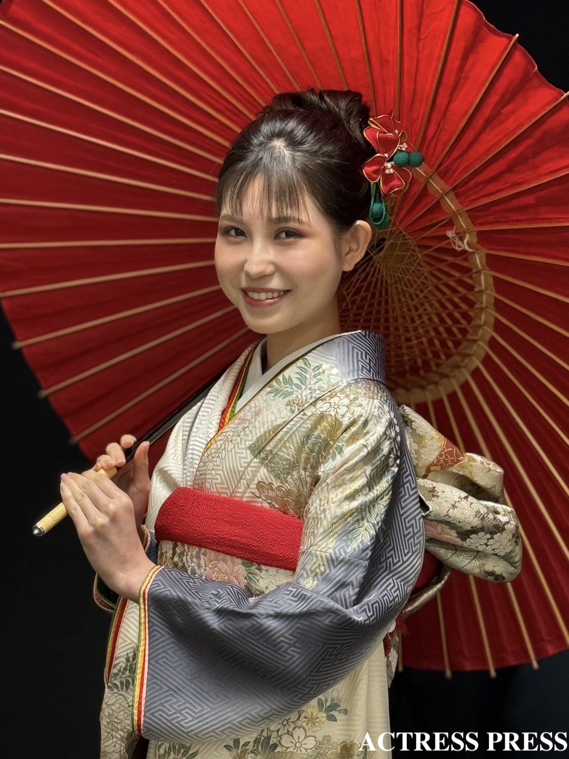 藤渡まりあ（上智大学）振袖