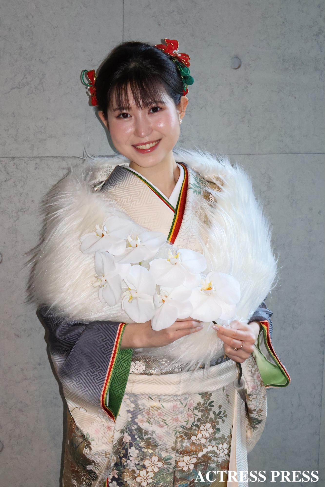 藤渡まりあ（上智大学）振袖