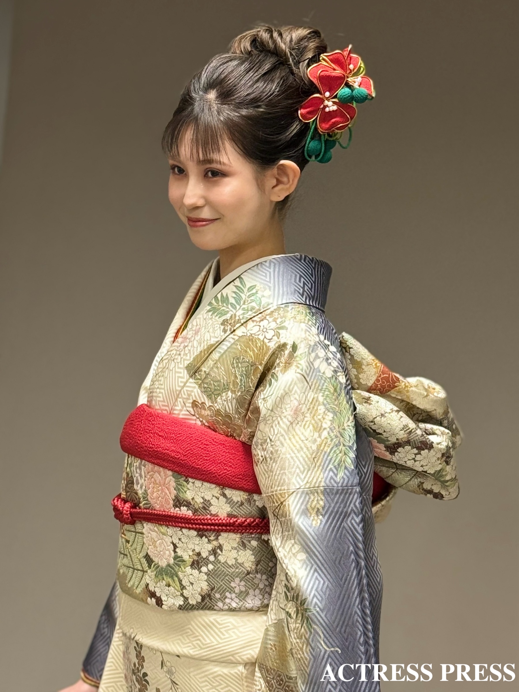 藤渡まりあ（上智大学）振袖