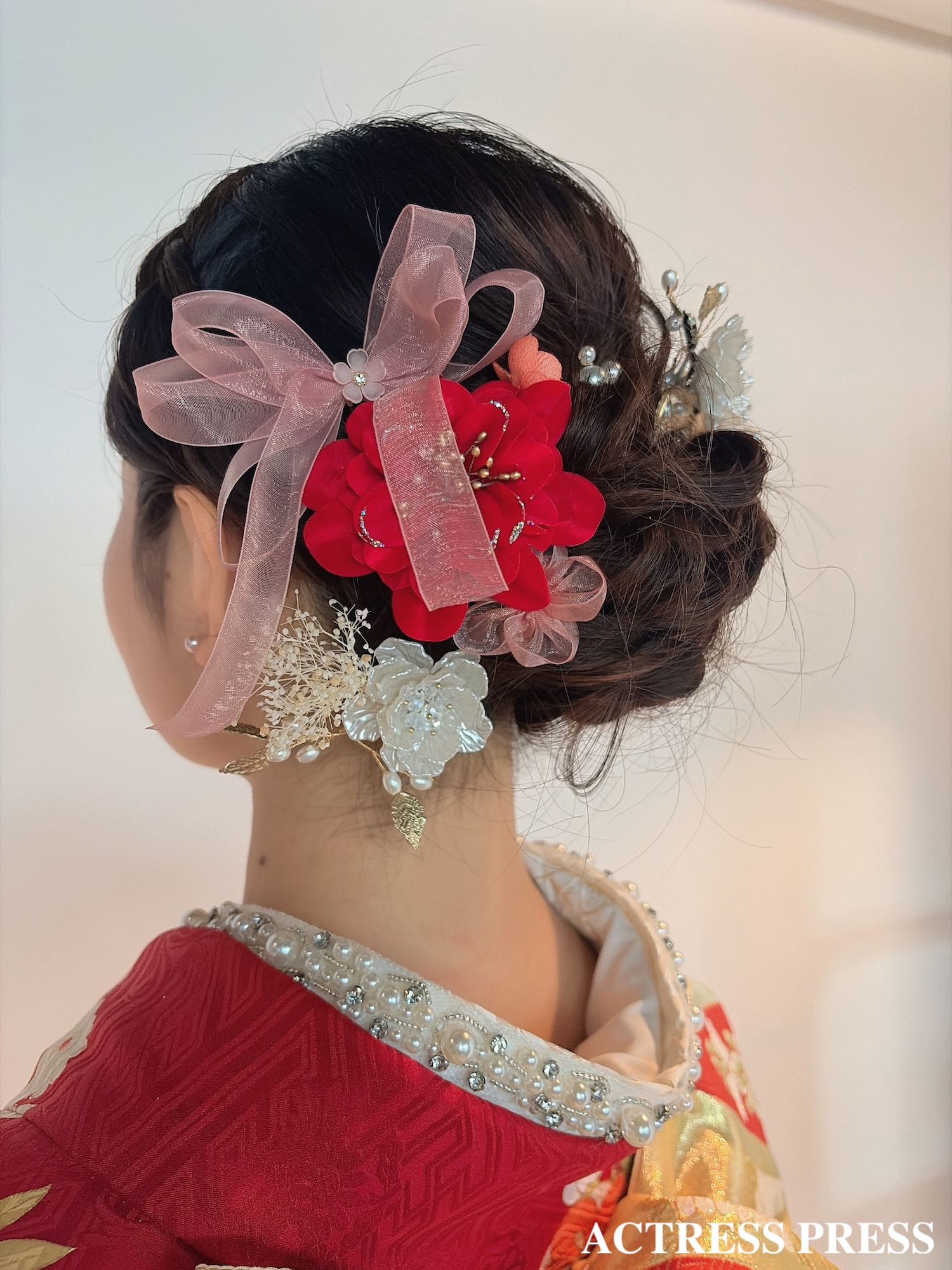 比嘉門未来（法政大学）振袖