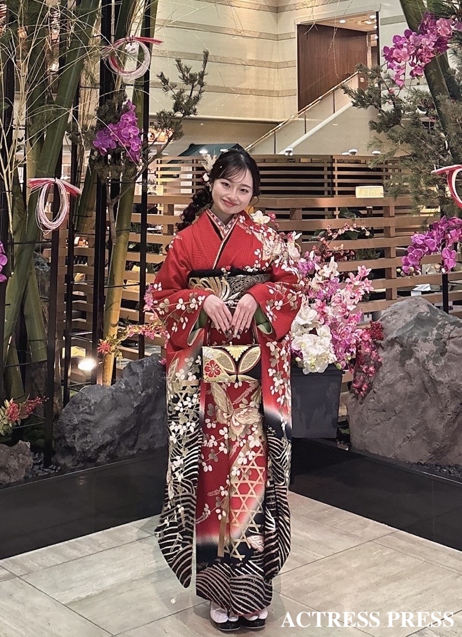 薩摩百花（同志社大学）振袖