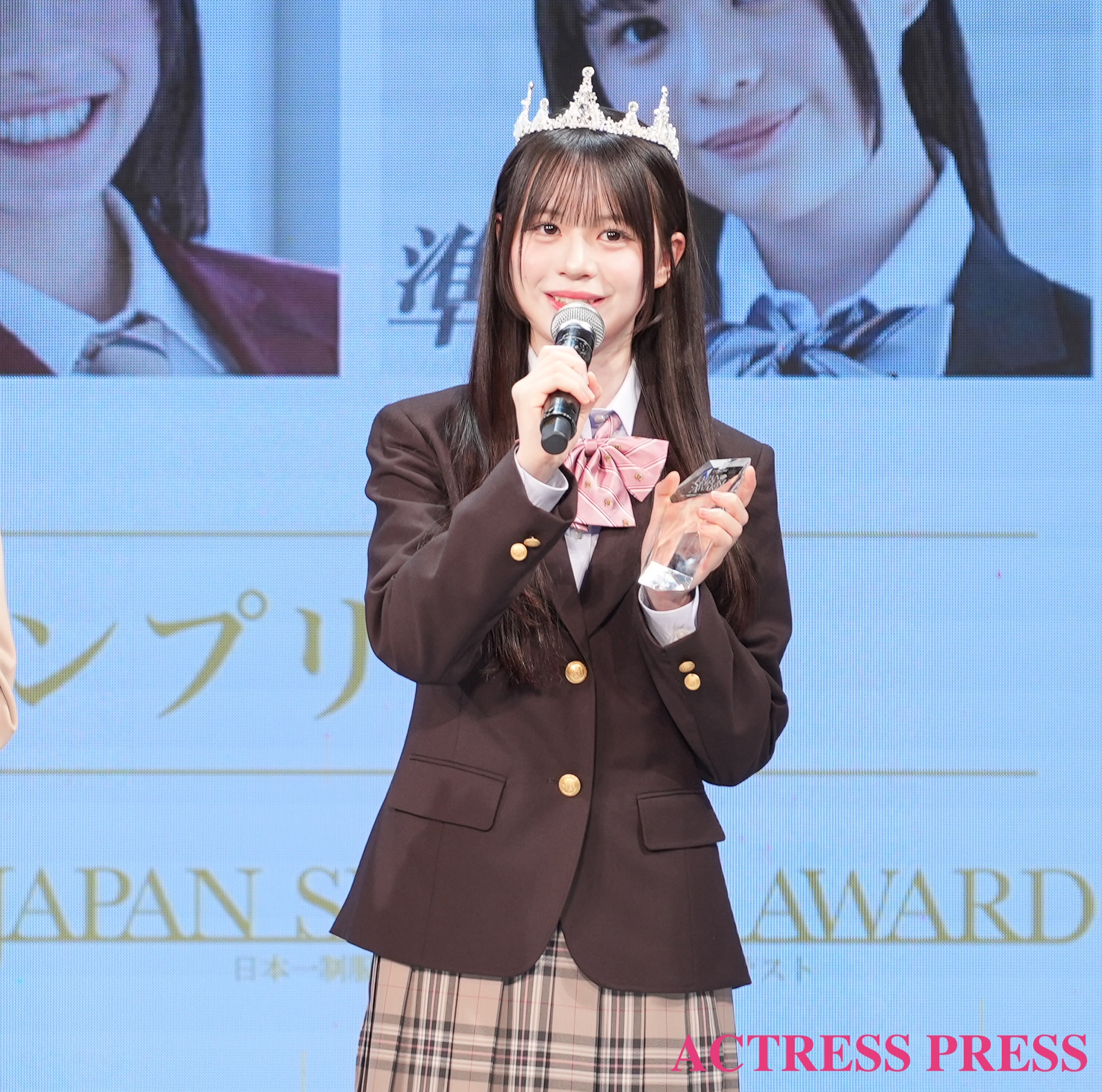 水野樺恋『第13回日本制服アワード』準グランプリ/（2026年2月22日、ベルエポック美容専門学校にて）(C)撮影：ACTRESS PRESS編集部 (Photographer: SHUN)