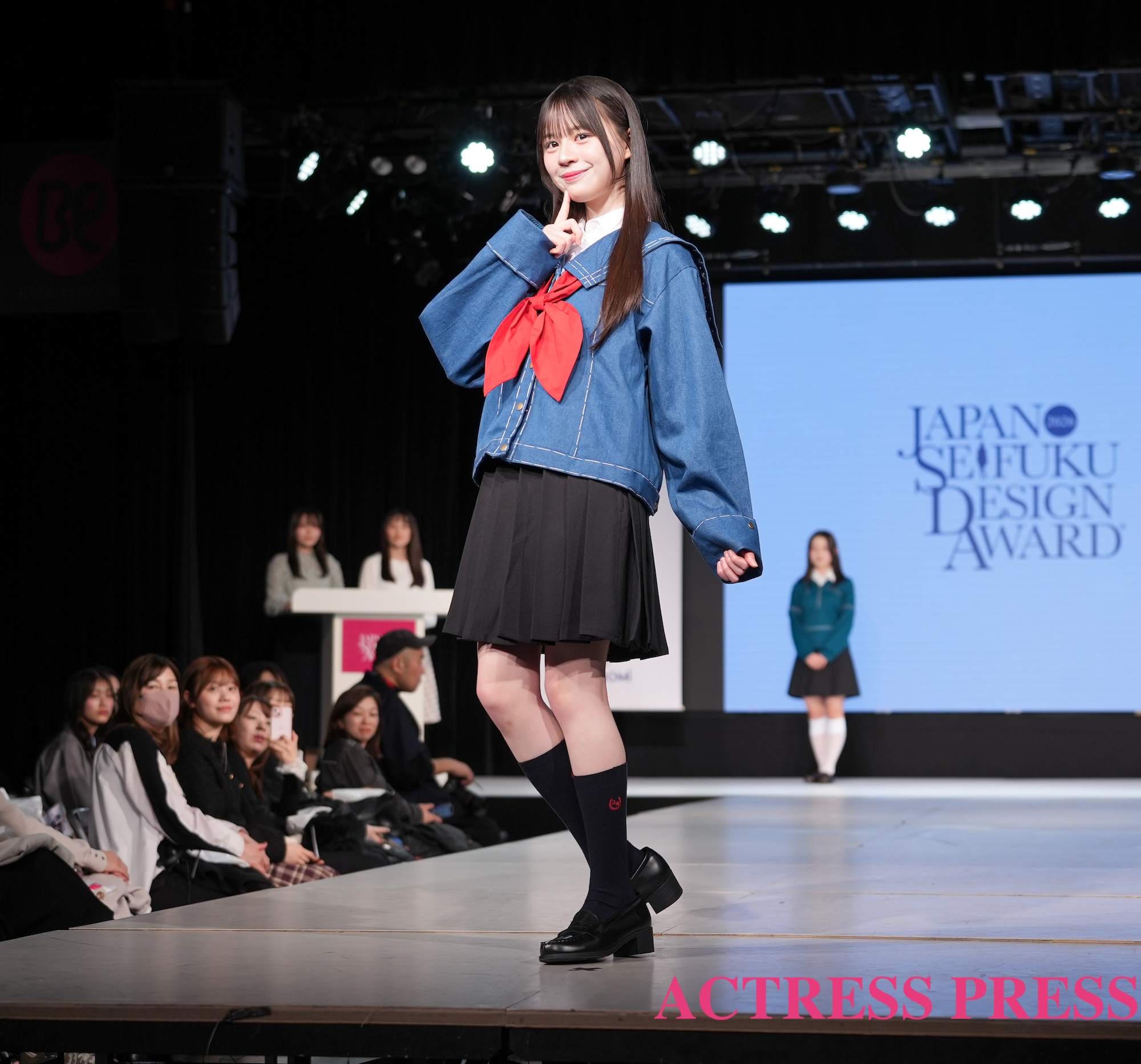 水野樺恋『第13回日本制服アワード』準グランプリ/（2026年2月22日、ベルエポック美容専門学校にて）(C)撮影：ACTRESS PRESS編集部 (Photographer: SHUN)