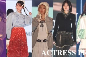 櫻坂46・山﨑天、藤吉夏鈴、守屋麗奈、的野美青、田村保乃がTGCのランウェイに登場（2026年3月14日、国立代々木競技場　第一体育館にて）(C)撮影：ACTRESS PRESS編集部