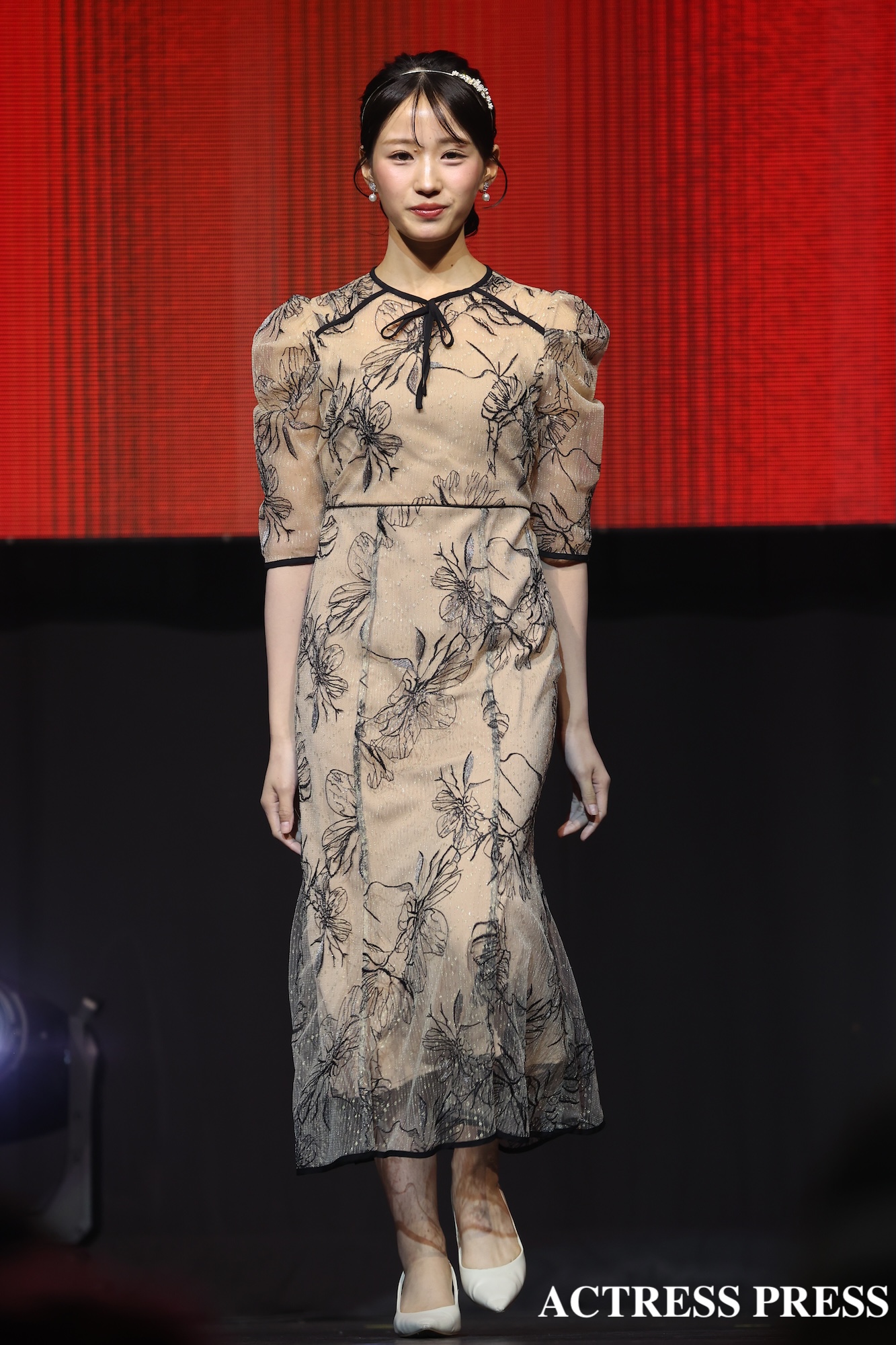 本田沙夢利(成蹊大学)『MISS OF MISS CAMPUS QUEEN CONTEST 2026』/2026年3月27日、東京・Zepp Shinjuku (TOKYO)にて。撮影:ACTRESS PRESS編集部