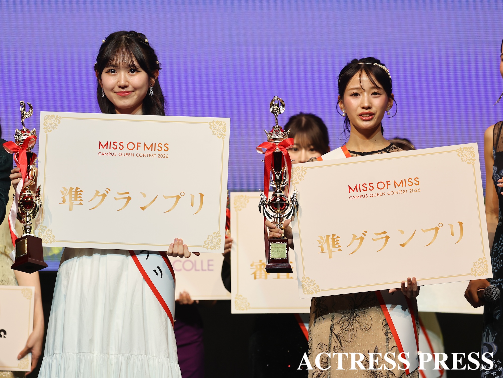 本田沙夢利(成蹊大学)『MISS OF MISS CAMPUS QUEEN CONTEST 2026』/2026年3月27日、東京・Zepp Shinjuku (TOKYO)にて。撮影:ACTRESS PRESS編集部