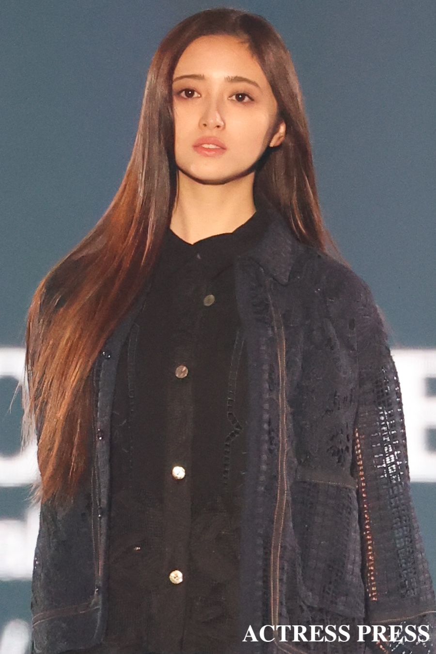 井上和/2026年3月14日、国立代々木競技場 第一体育館にて開催の『TGC 2026 S/S)』にて。撮影:ACTRESS PRESS編集部