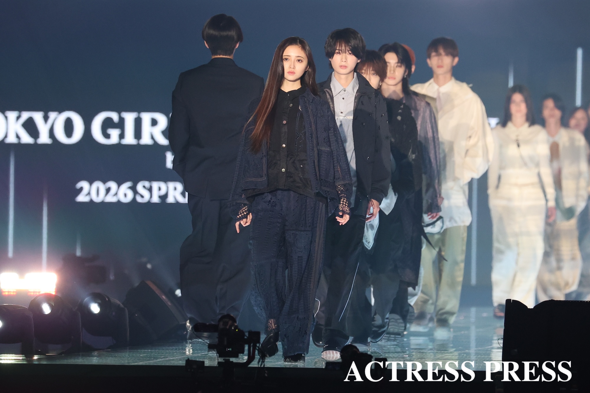 井上和/2026年3月14日、国立代々木競技場 第一体育館にて開催の『TGC 2026 S/S)』にて。撮影:ACTRESS PRESS編集部