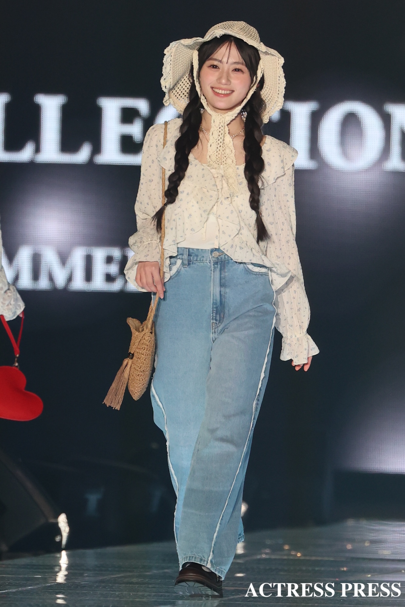 川﨑桜/2026年3月14日、国立代々木競技場 第一体育館にて開催の『TGC 2026 S/S)』にて。撮影:ACTRESS PRESS編集部