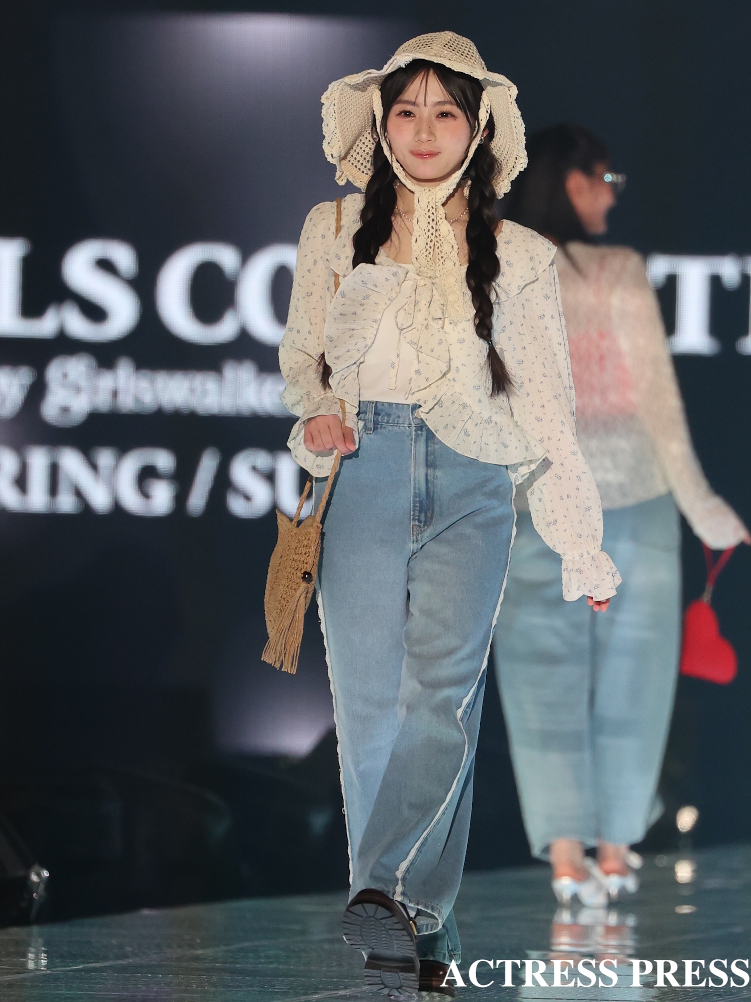 川﨑桜/2026年3月14日、国立代々木競技場 第一体育館にて開催の『TGC 2026 S/S)』にて。撮影:ACTRESS PRESS編集部