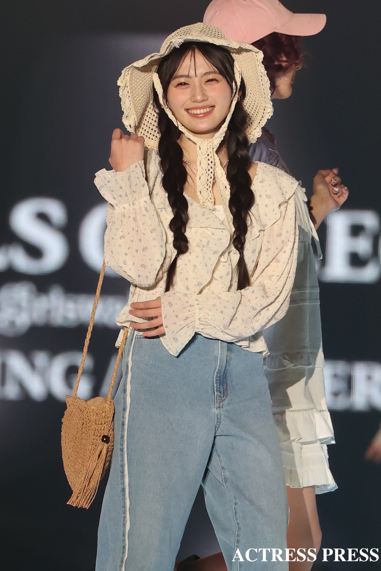 川﨑桜/2026年3月14日、国立代々木競技場 第一体育館にて開催の『TGC 2026 S/S)』にて。撮影:ACTRESS PRESS編集部