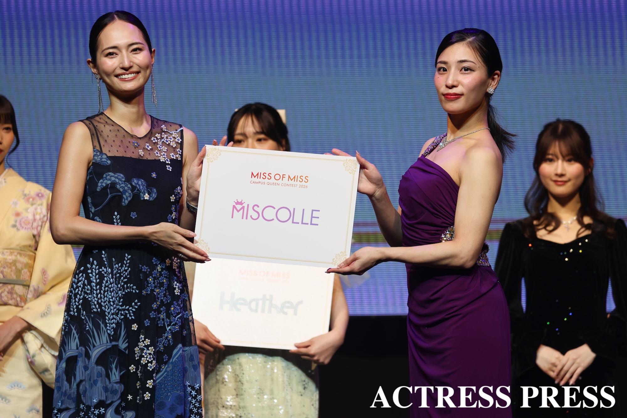 齋藤 真奈海(筑波大学)MISS OF MISS CAMPUS QUEEN CONTEST 2026』/2026年3月27日、東京・Zepp Shinjuku (TOKYO)にて。撮影:ACTRESS PRESS編集部