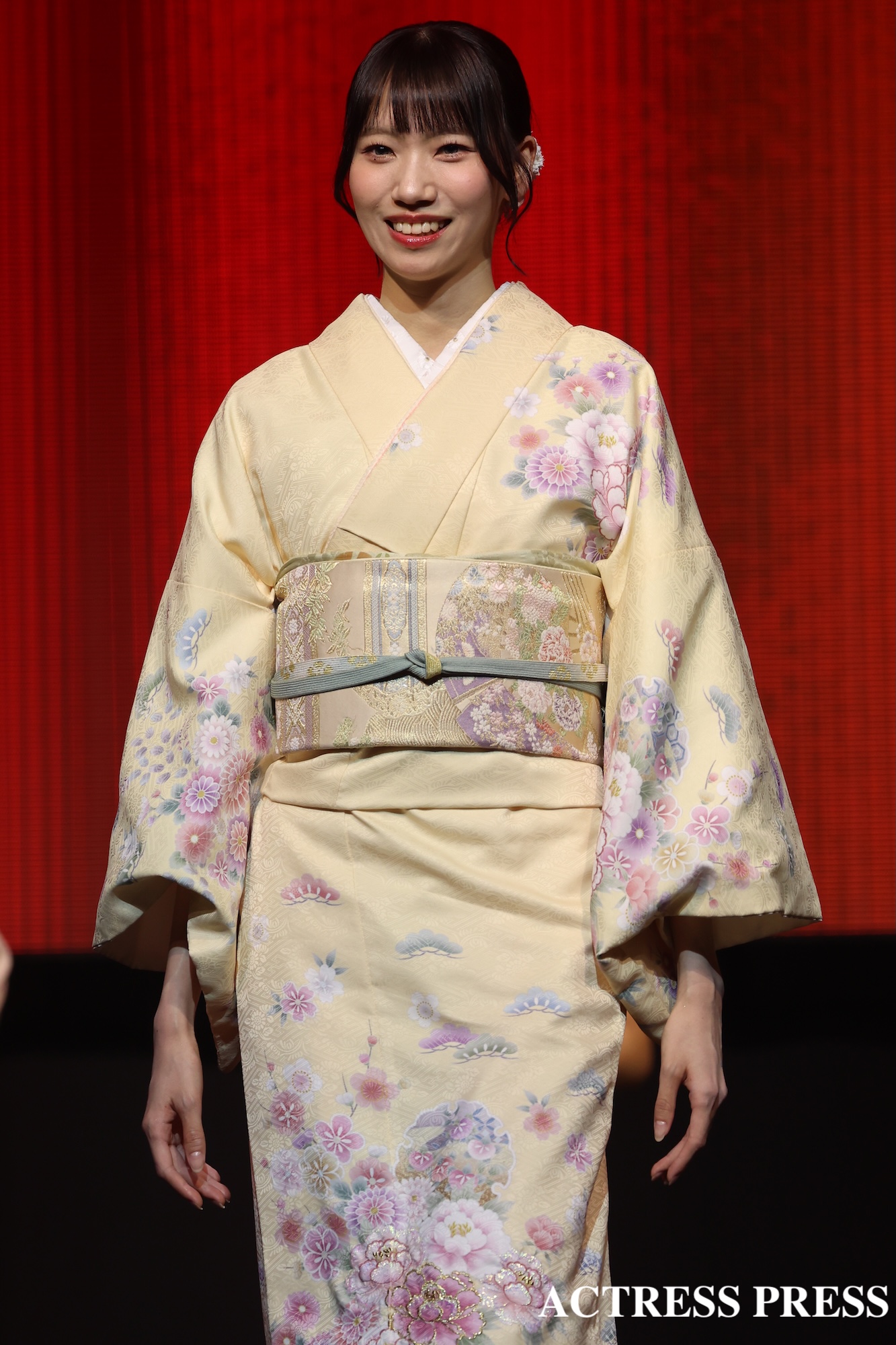 小木 沙穂里(学習院女子大学)MISS OF MISS CAMPUS QUEEN CONTEST 2026』/2026年3月27日、東京・Zepp Shinjuku (TOKYO)にて。撮影:ACTRESS PRESS編集部