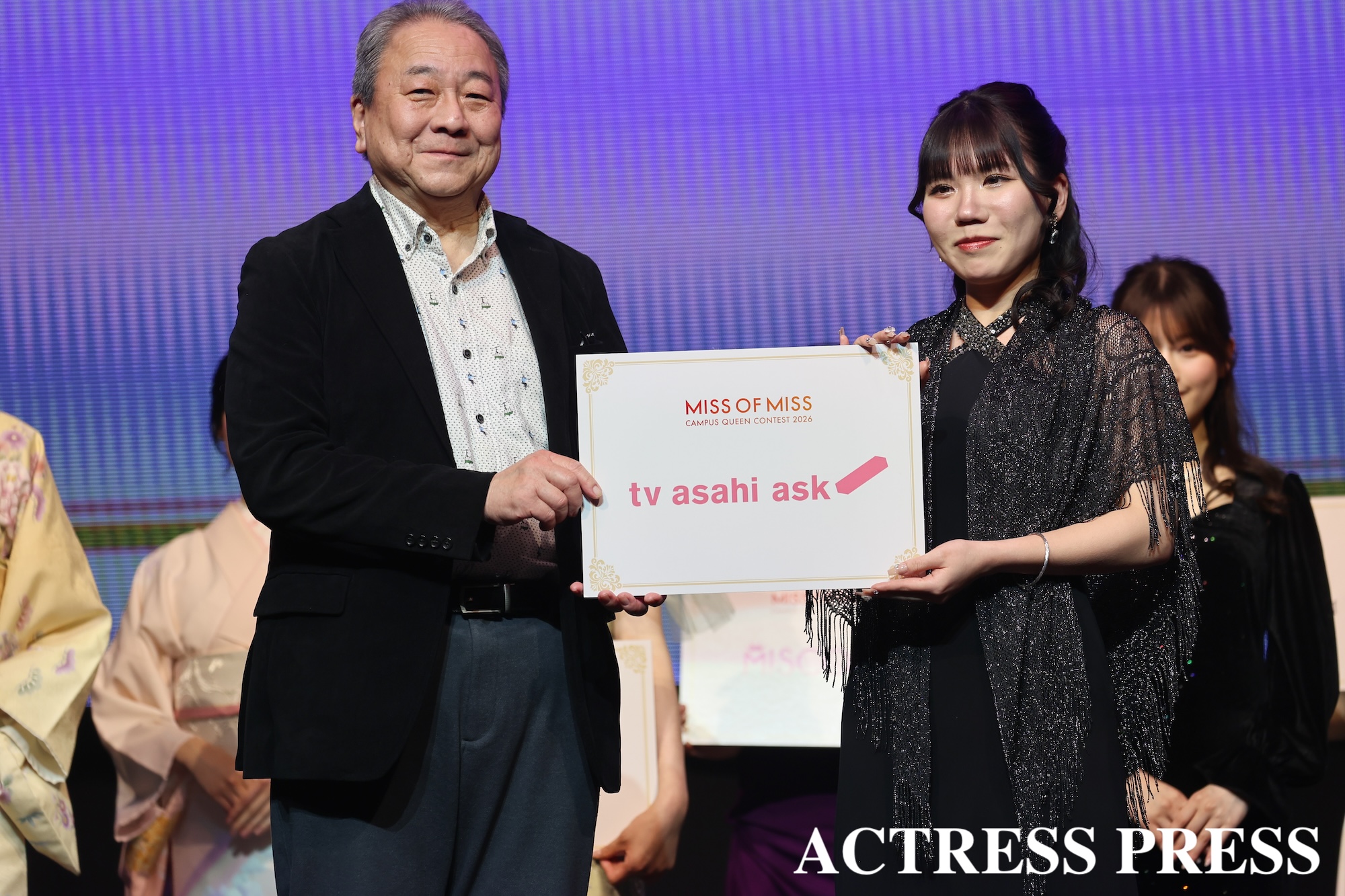 石井 優衣(学習院女子大学)MISS OF MISS CAMPUS QUEEN CONTEST 2026』/2026年3月27日、東京・Zepp Shinjuku (TOKYO)にて。撮影:ACTRESS PRESS編集部