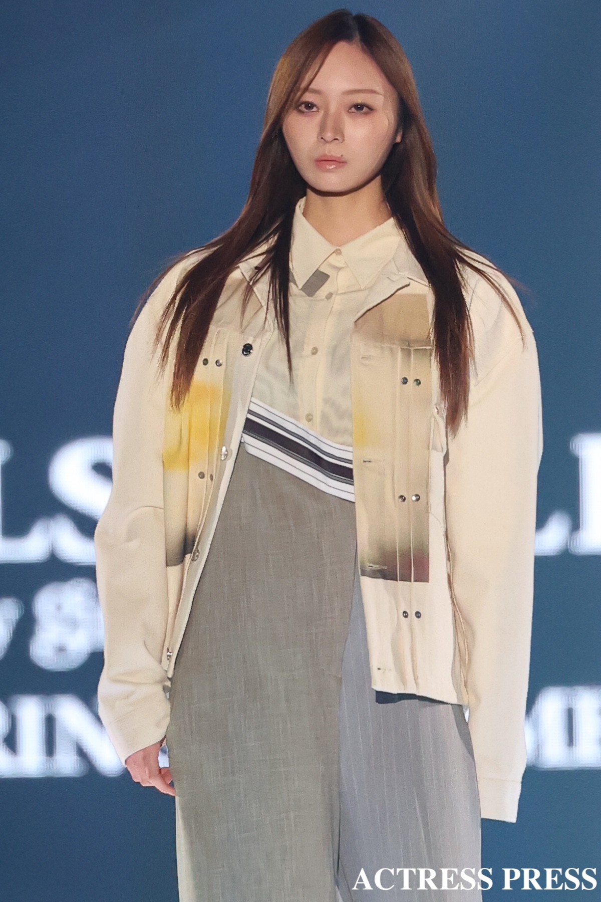 梅澤美波/2026年3月14日、国立代々木競技場 第一体育館にて開催の『TGC 2026 S/S)』にて。撮影:ACTRESS PRESS編集部