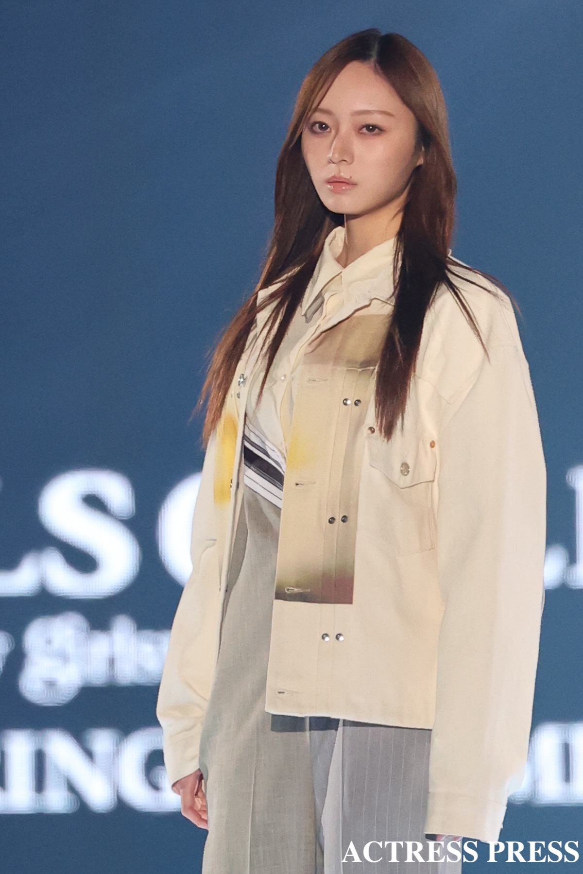 梅澤美波/2026年3月14日、国立代々木競技場 第一体育館にて開催の『TGC 2026 S/S)』にて。撮影:ACTRESS PRESS編集部