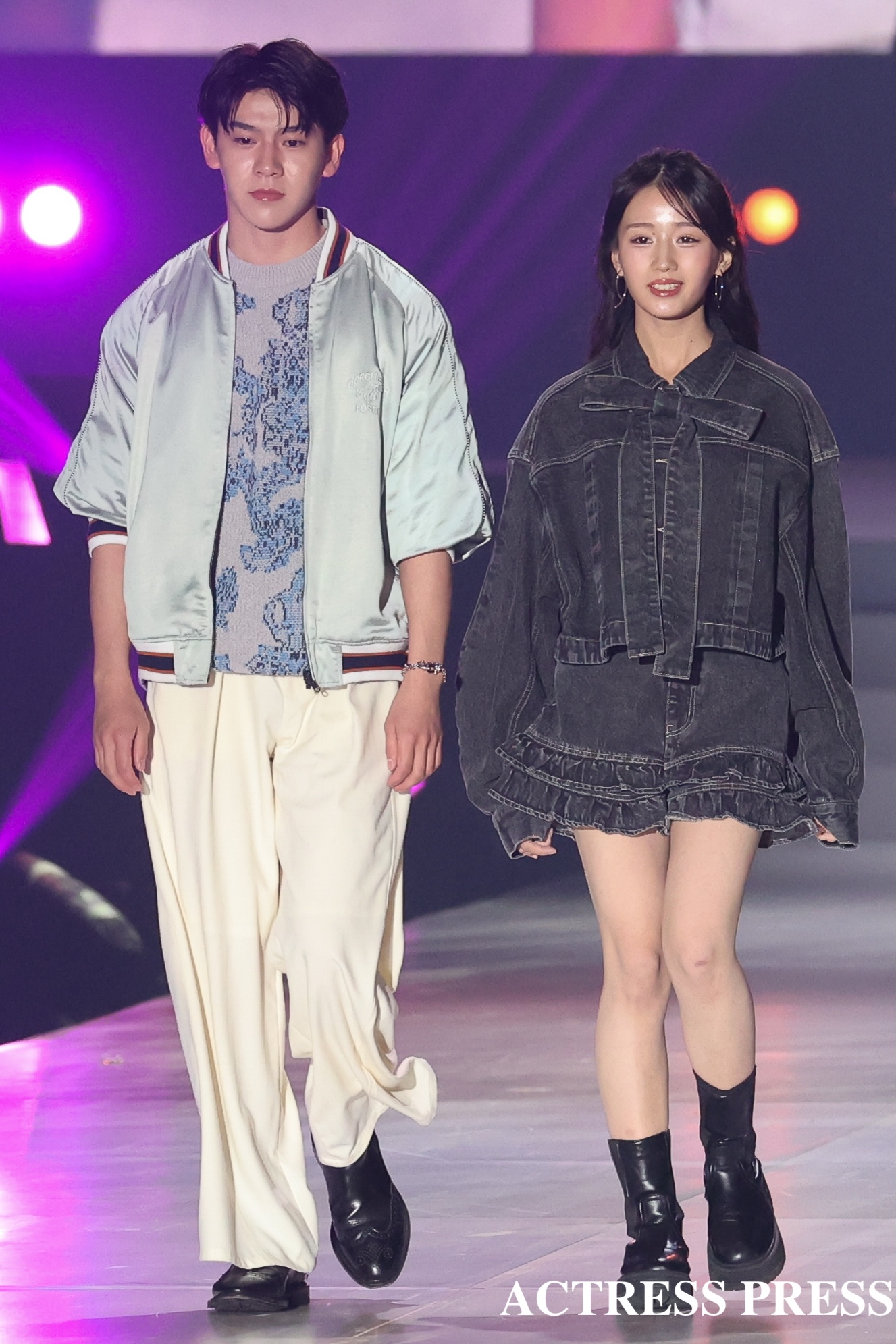 中村匠吾(ミスター立教2025準GP) 本田沙夢利(ミス成蹊2025準GP)