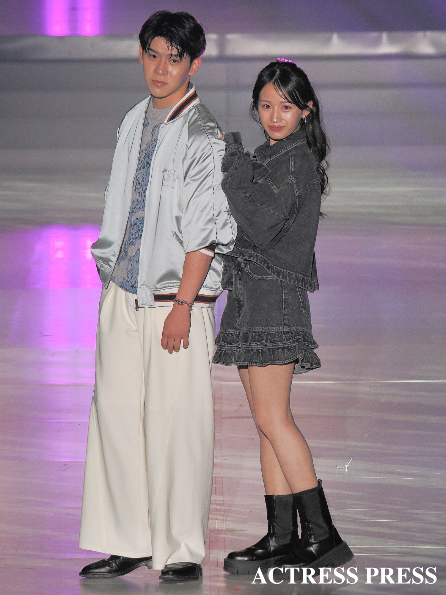 中村匠吾(ミスター立教2025準GP) 本田沙夢利(ミス成蹊2025準GP)